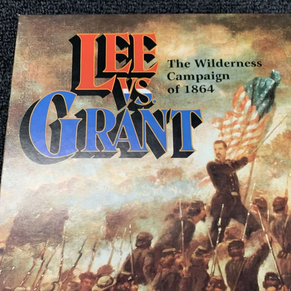 Lee vs. Grant: The Wilderness Campaign of 1864 (1988) Victory Games War Game